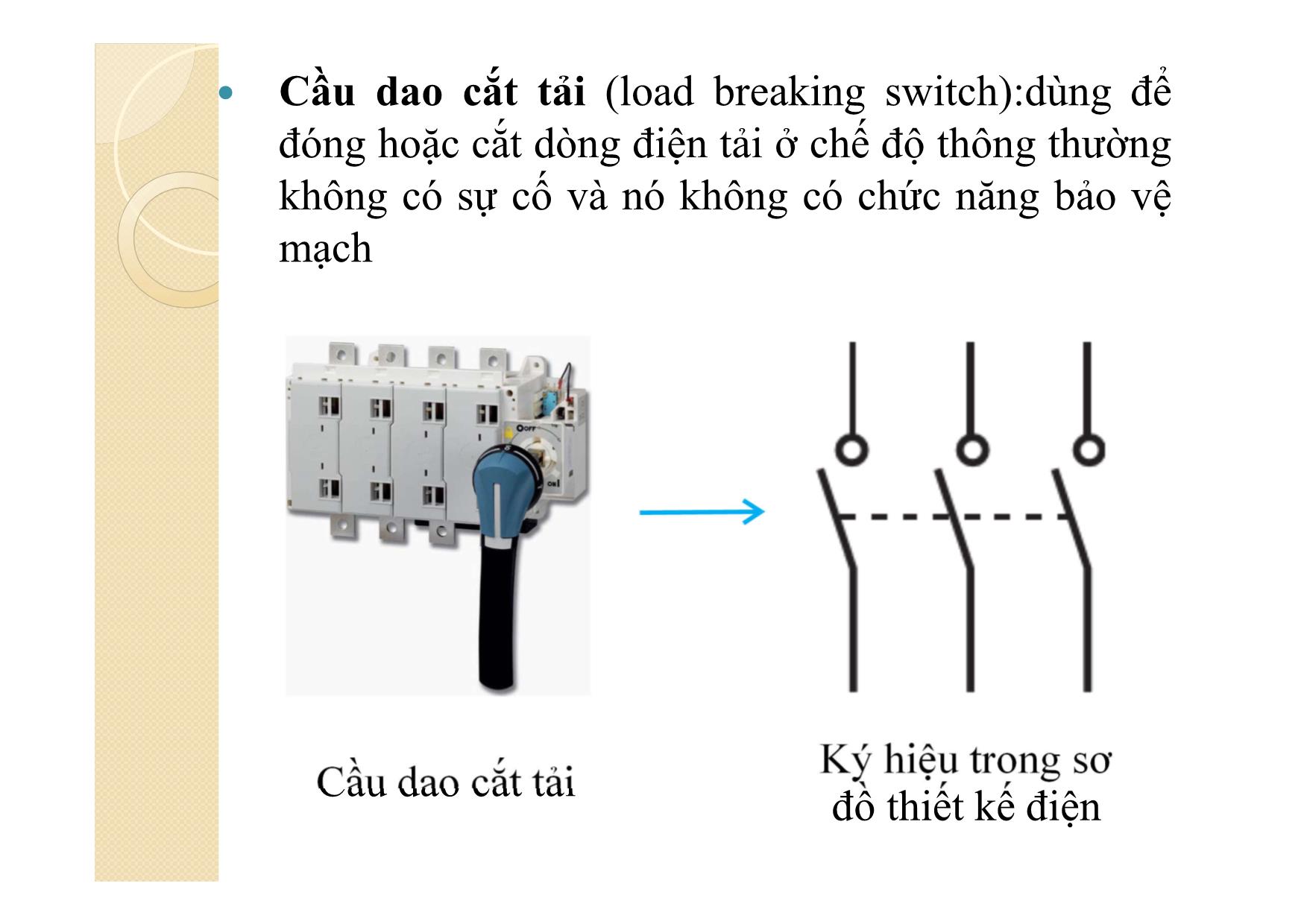 Bài giảng Khí cụ điện - Chương 5: Thiết bị bảo vệ trang 9