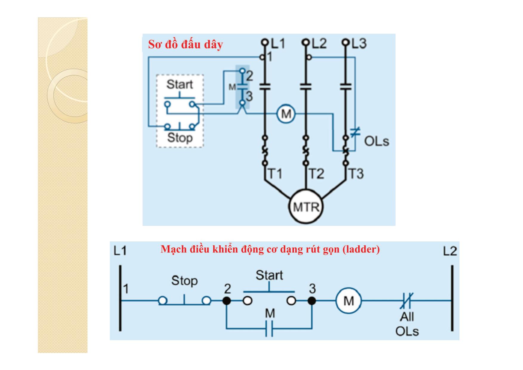 Bài giảng Khí cụ điện - Chương 6: Công tắc Tơ và Điều khiển động cơ trang 9