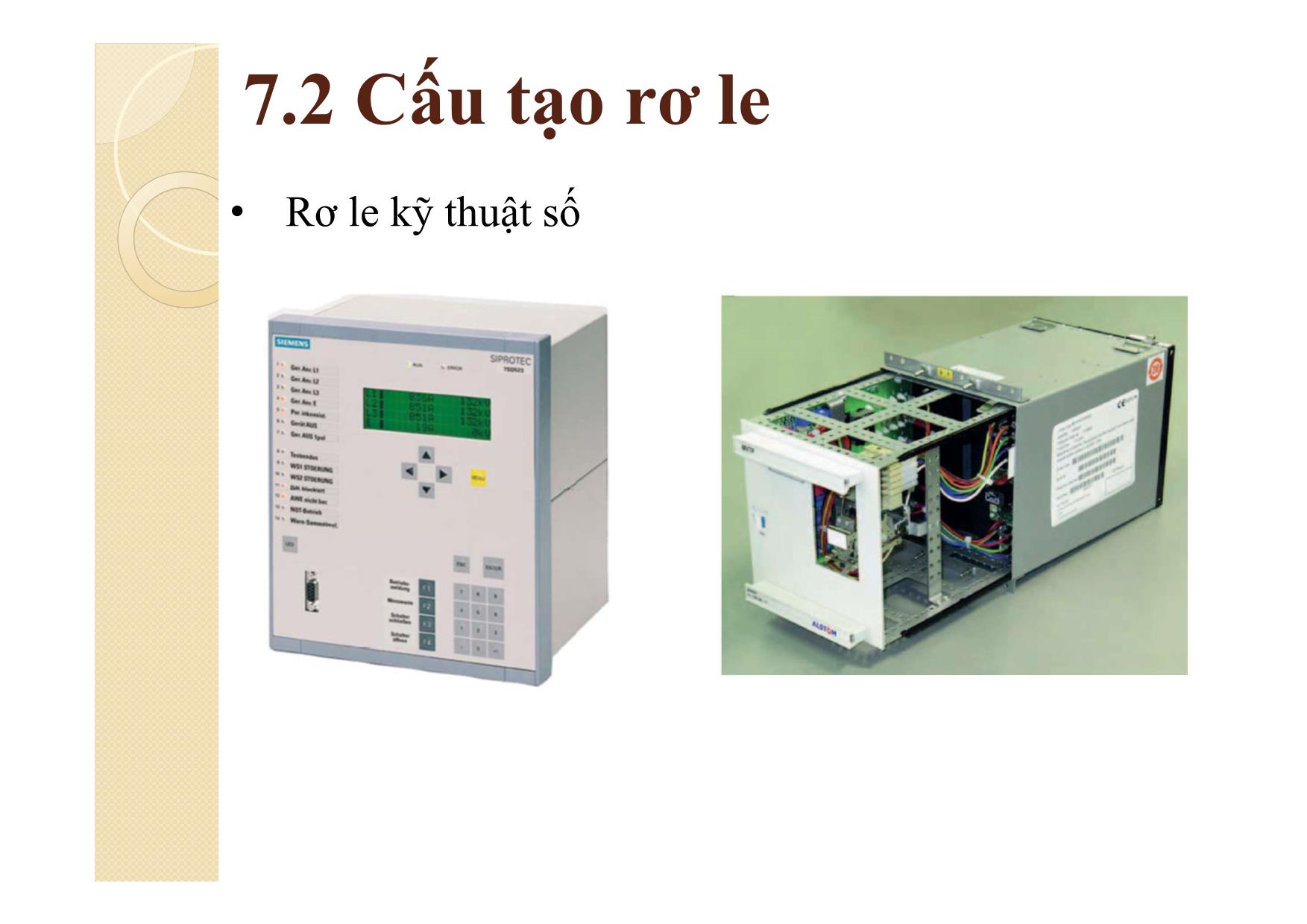 Bài giảng Khí cụ điện - Chương 7: Rơ le trang 10