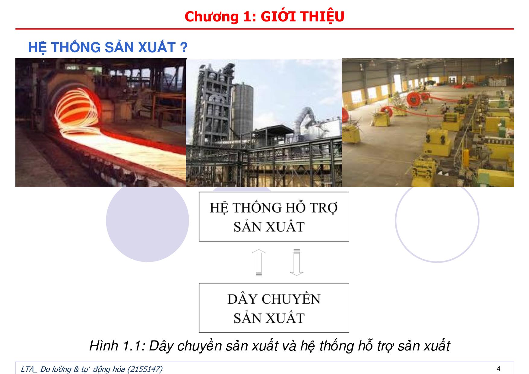 Bài giảng Đo lường và tự động hóa - Chương 1: Giới thiệu trang 4