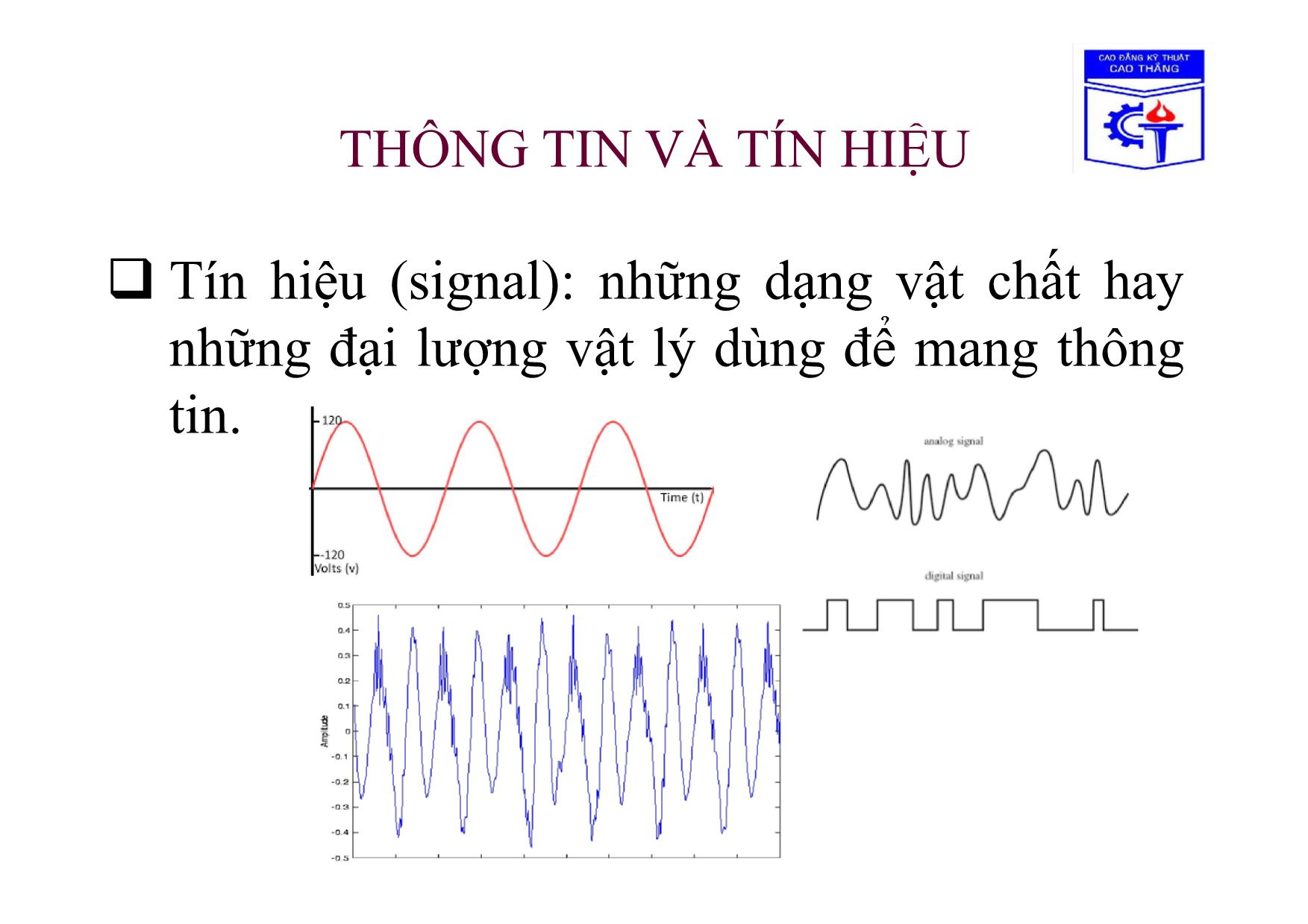 Bài giảng Truyền số liệu - Chương 1: Tổng quan về mạng truyền số liệu trang 5