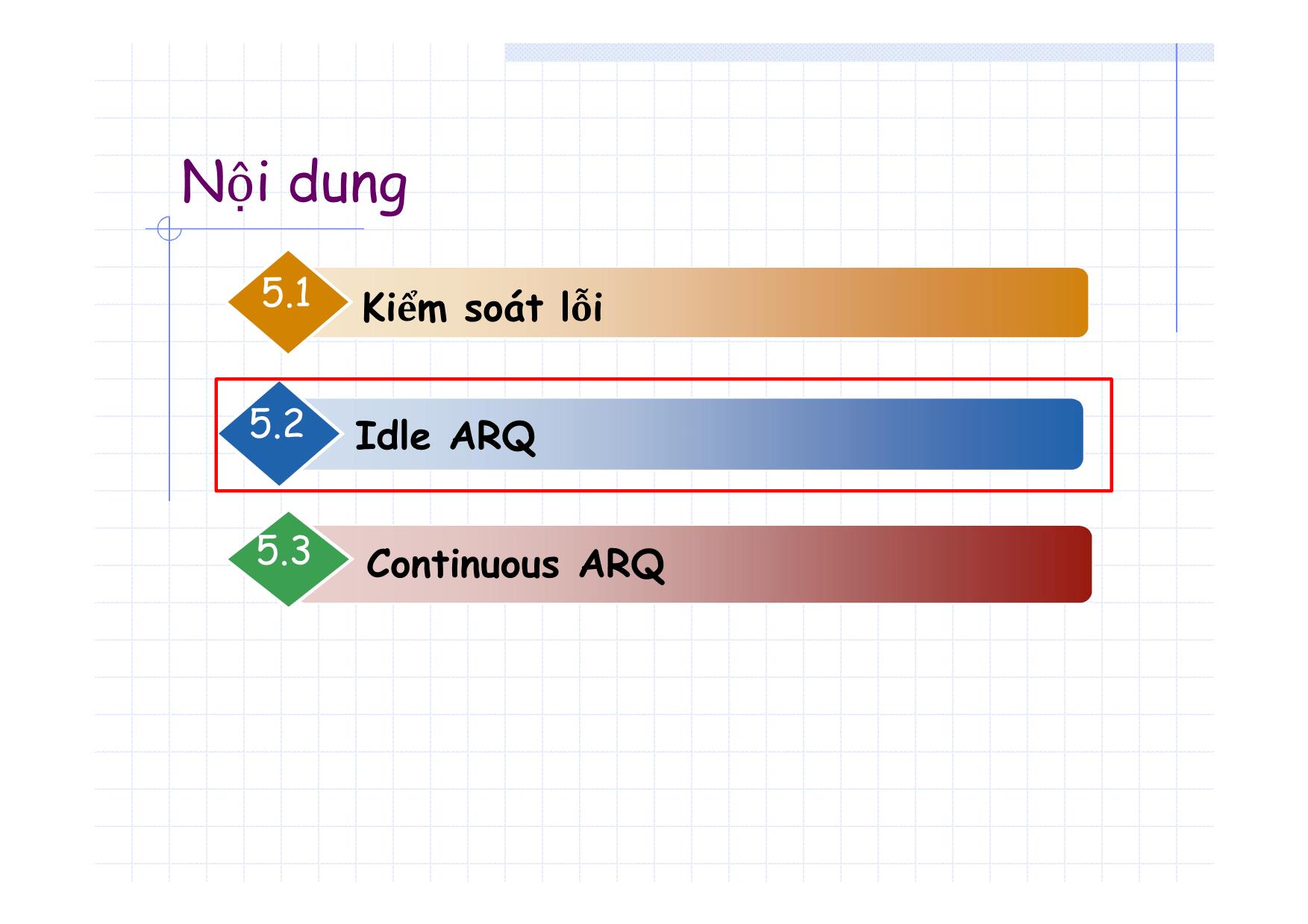 Bài giảng Truyền số liệu - Chương 5: Các nghi thức cơ sở và nghi thức điều khiển liên kết số liệu trang 5