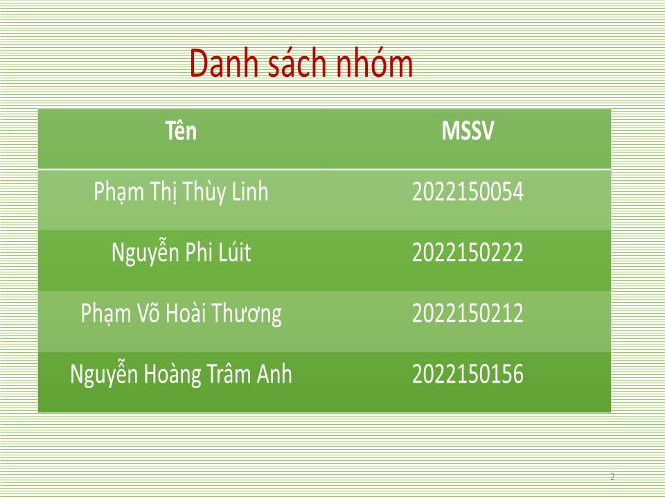 Đề tài Các phương pháp bảo quản rau, củ, quả trang 2