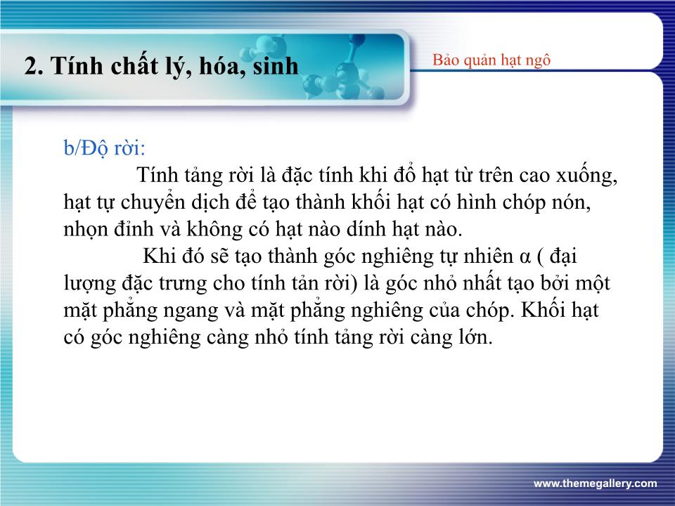 Đề tài Bảo quản hạt ngô trang 10