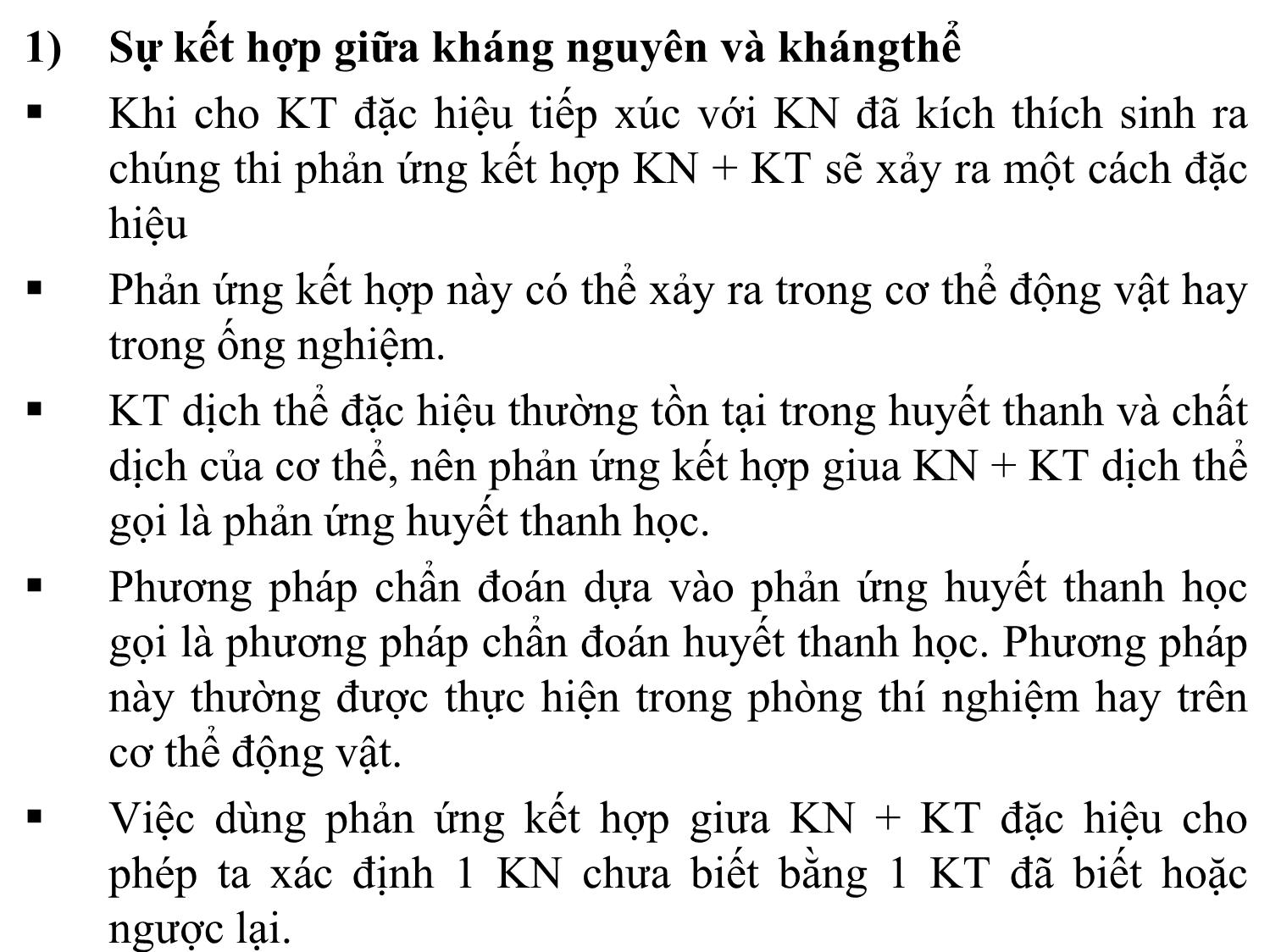 Bài giảng Miễn dịch học thú y - Chương 6: Phản ứng giữa kháng nguyên và kháng thể trang 3