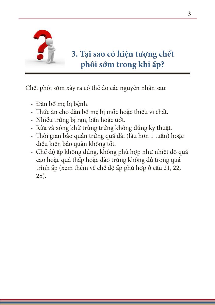 Hỏi đáp về thực hành tốt và an toàn sinh học trong cơ sở ấp trứng gia cầm quy mô vừa và nhỏ trang 7