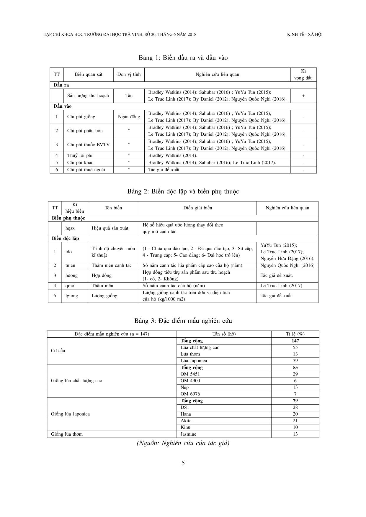 Đánh giá hiệu quả canh tác lúa phẩm cấp cao tại An Giang trang 5