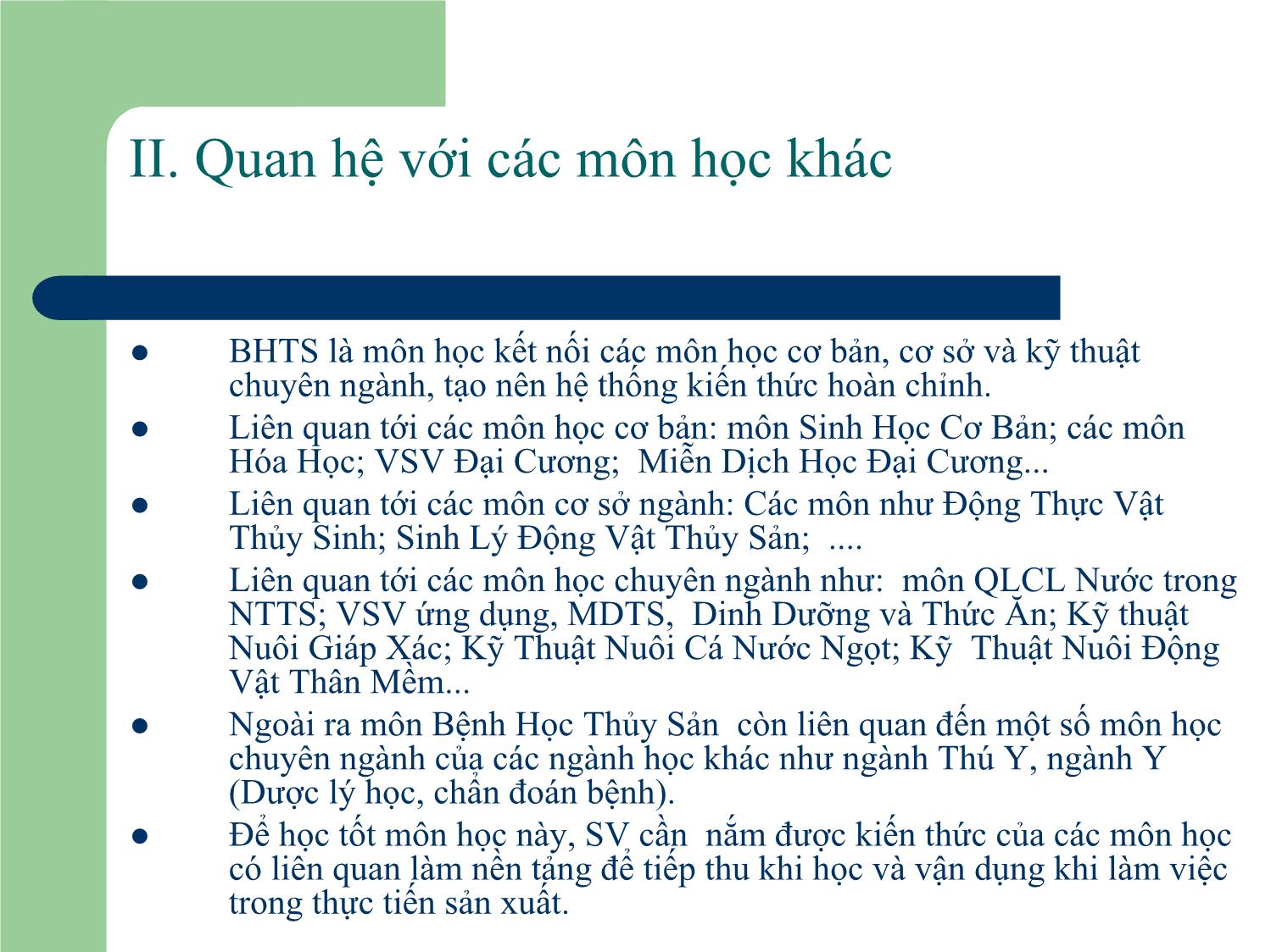 Bài giảng Nuôi trồng thủy sản - Bài mở đầu trang 5