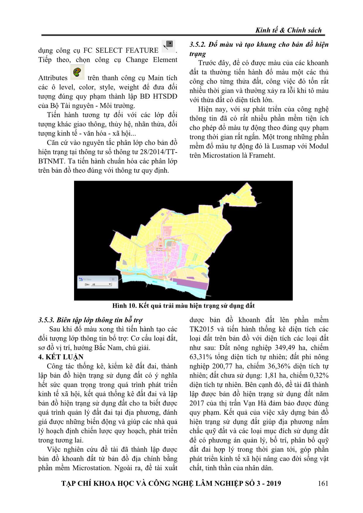 Thống kê đất đai và thành lập bản đồ hiện trạng sử dụng đất tại thị trấn Vạn Hà, huyện Thiệu Hóa, tỉnh Thanh Hóa trang 8
