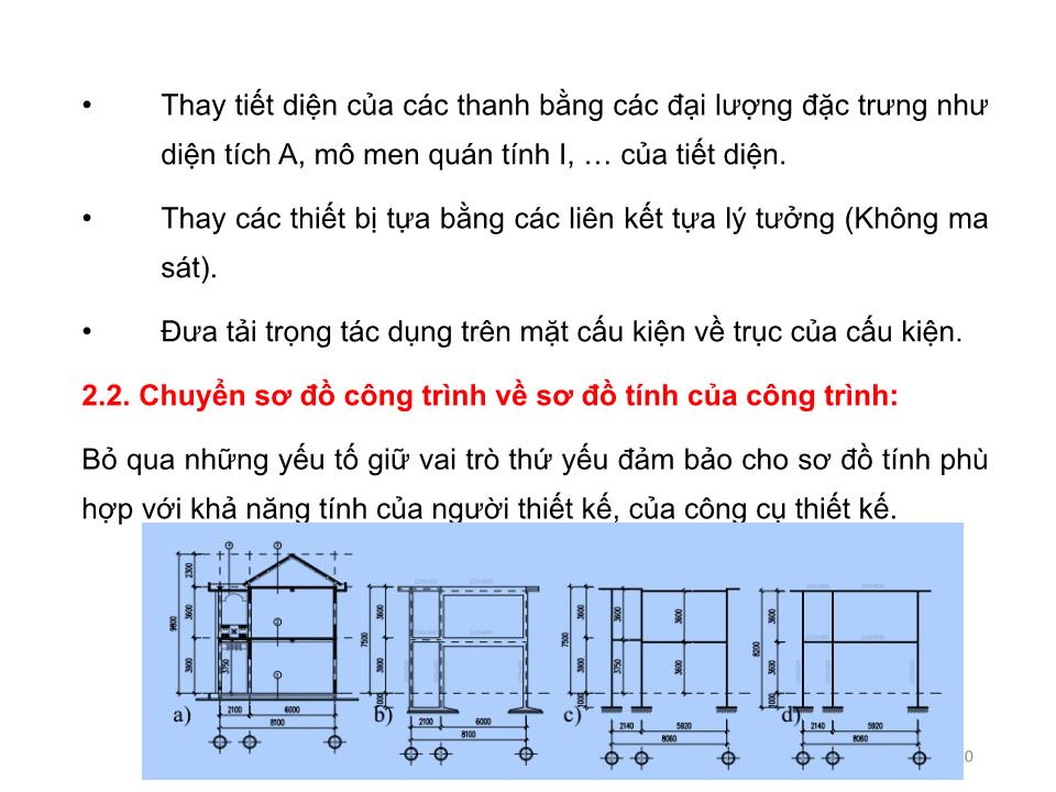 Bài giảng Cơ học kết cấu 1 - Chương 1: Mở đầu môn học trang 10