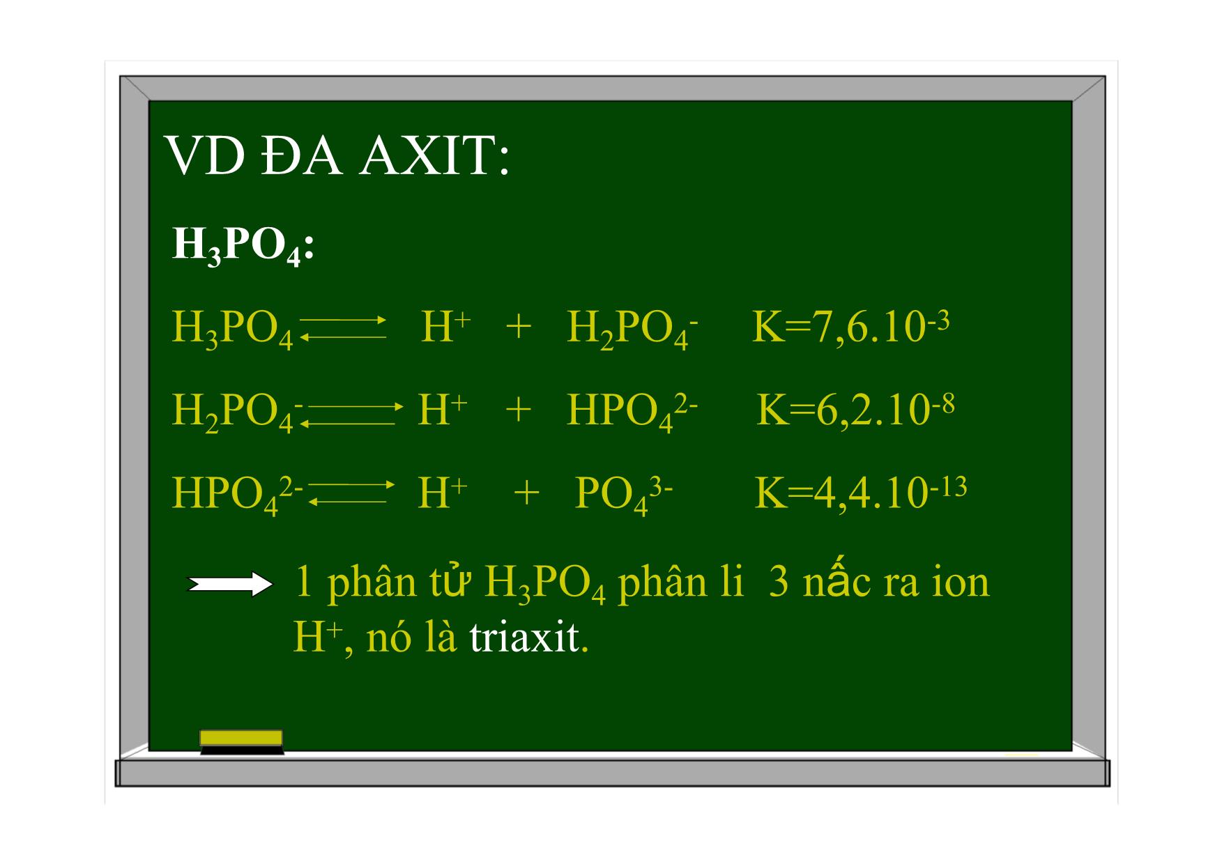 Bài giảng Hóa học Lớp 11 - Bài 2: Axit. Bazơ. Muối trang 7