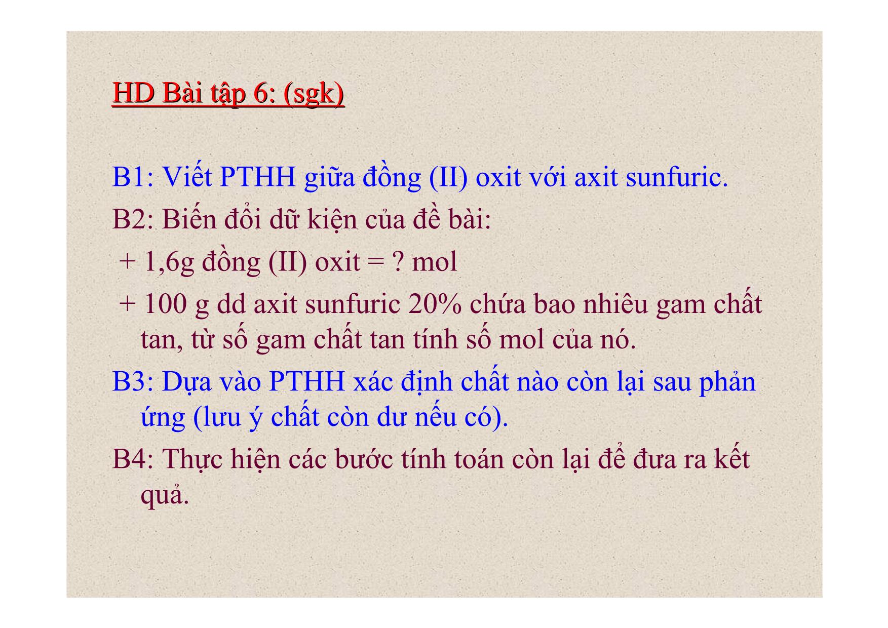 Bài giảng Hóa học Lớp 9 - Bài 2: Một số oxit quan trọng trang 4