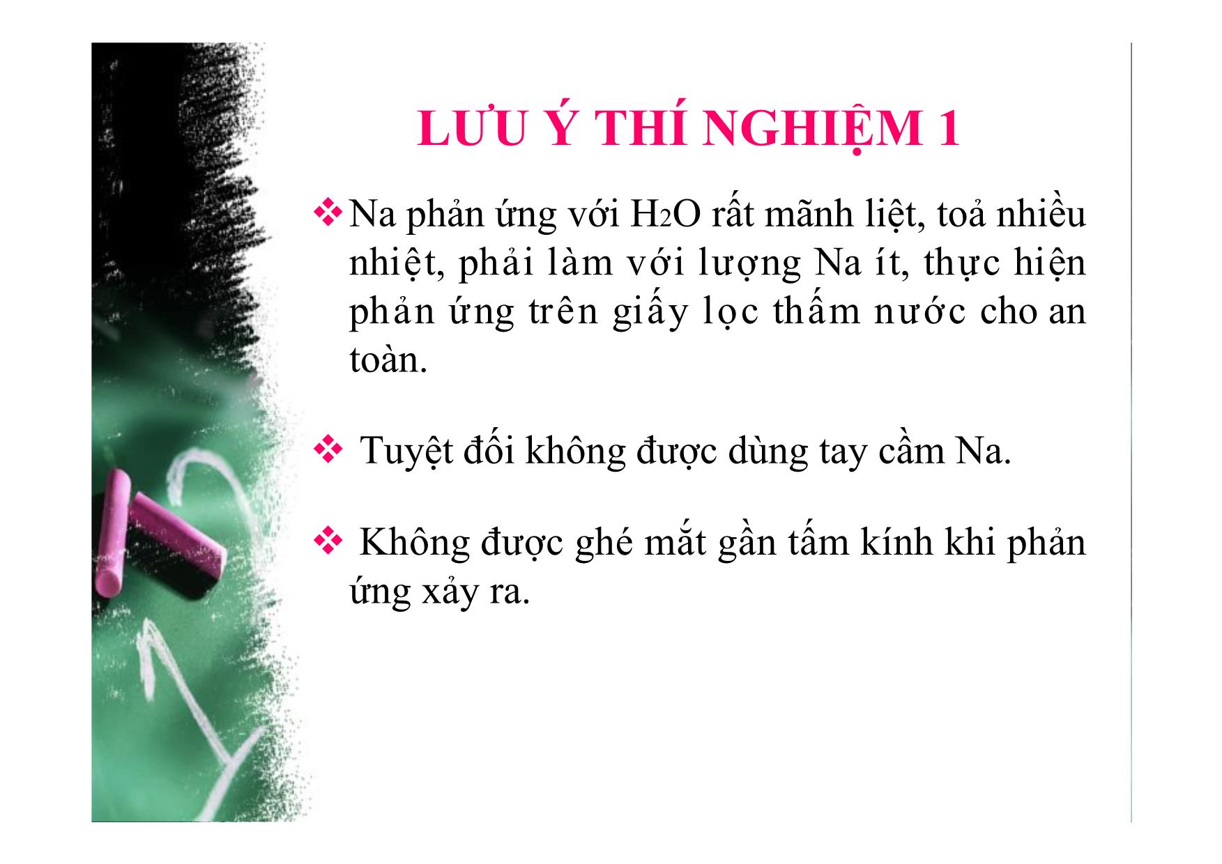 Bài giảng Hóa học Lớp 8 - Bài 39: Bài thực hành 6: Tính chất hoá học của nước trang 8