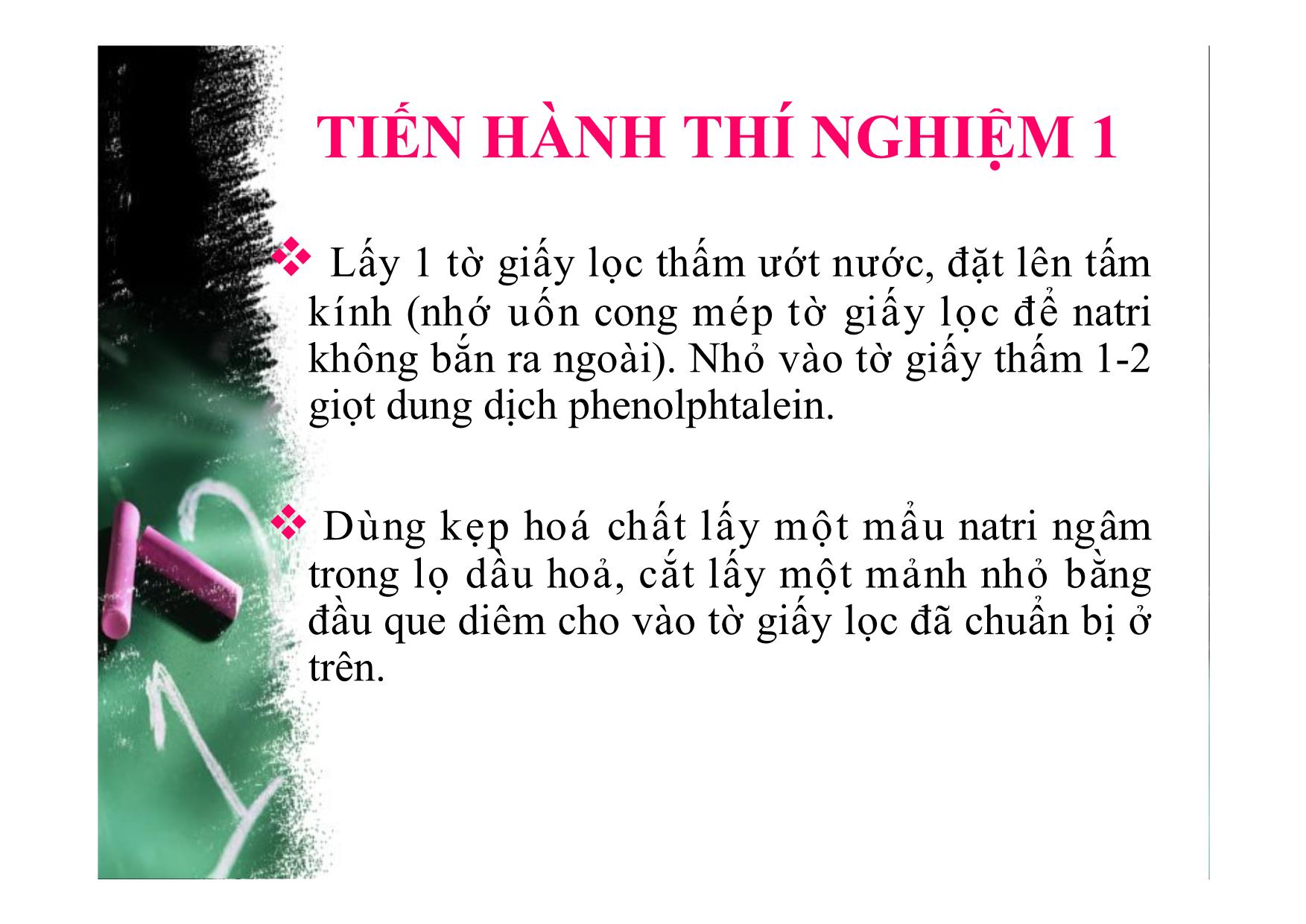 Bài giảng Hóa học Lớp 8 - Bài 39: Bài thực hành 6: Tính chất hoá học của nước trang 9