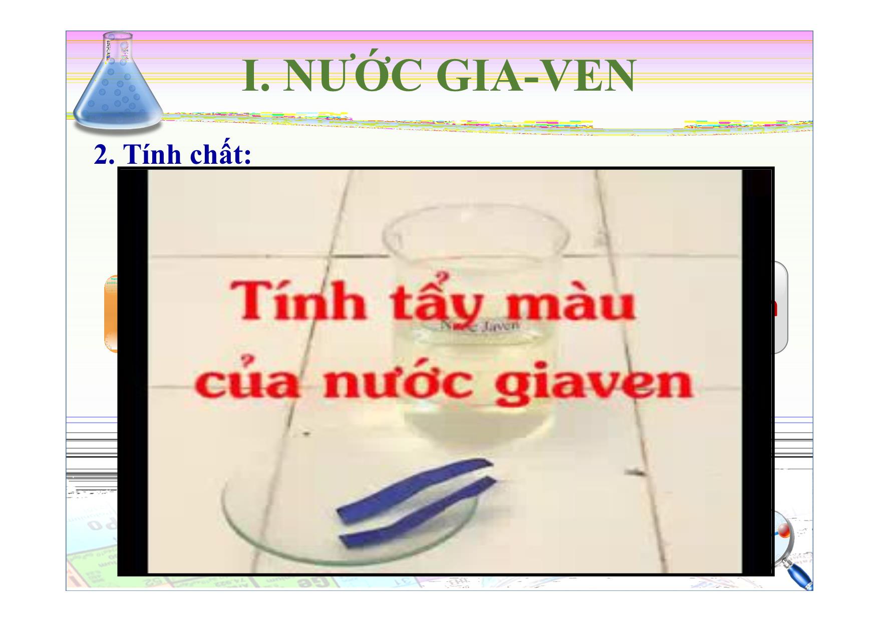 Bài giảng Hóa học Lớp 10 - Bài: Sơ lược về hợp chất có Oxi của Clo trang 6