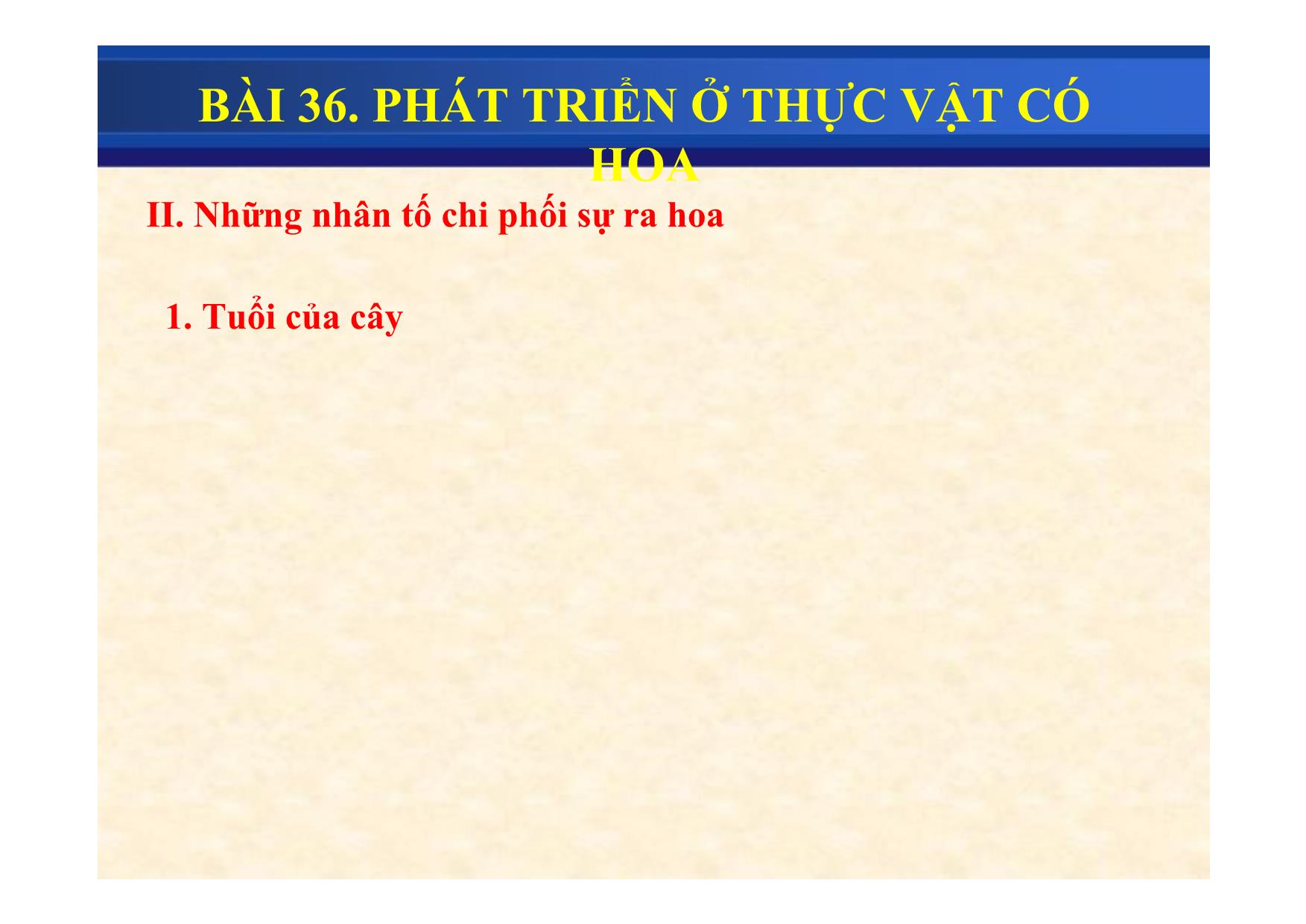 Bài giảng Sinh học Lớp 11 - Bài 36: Phát triển ở thực vật có hoa - Bùi Sỹ Kiên trang 8