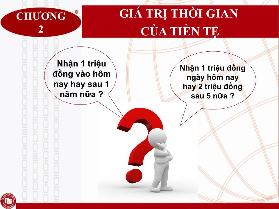 Bài giảng Quản trị tài chính doanh nghiệp - Chương 2: Giá trị thời gian của tiền tệ trang 1