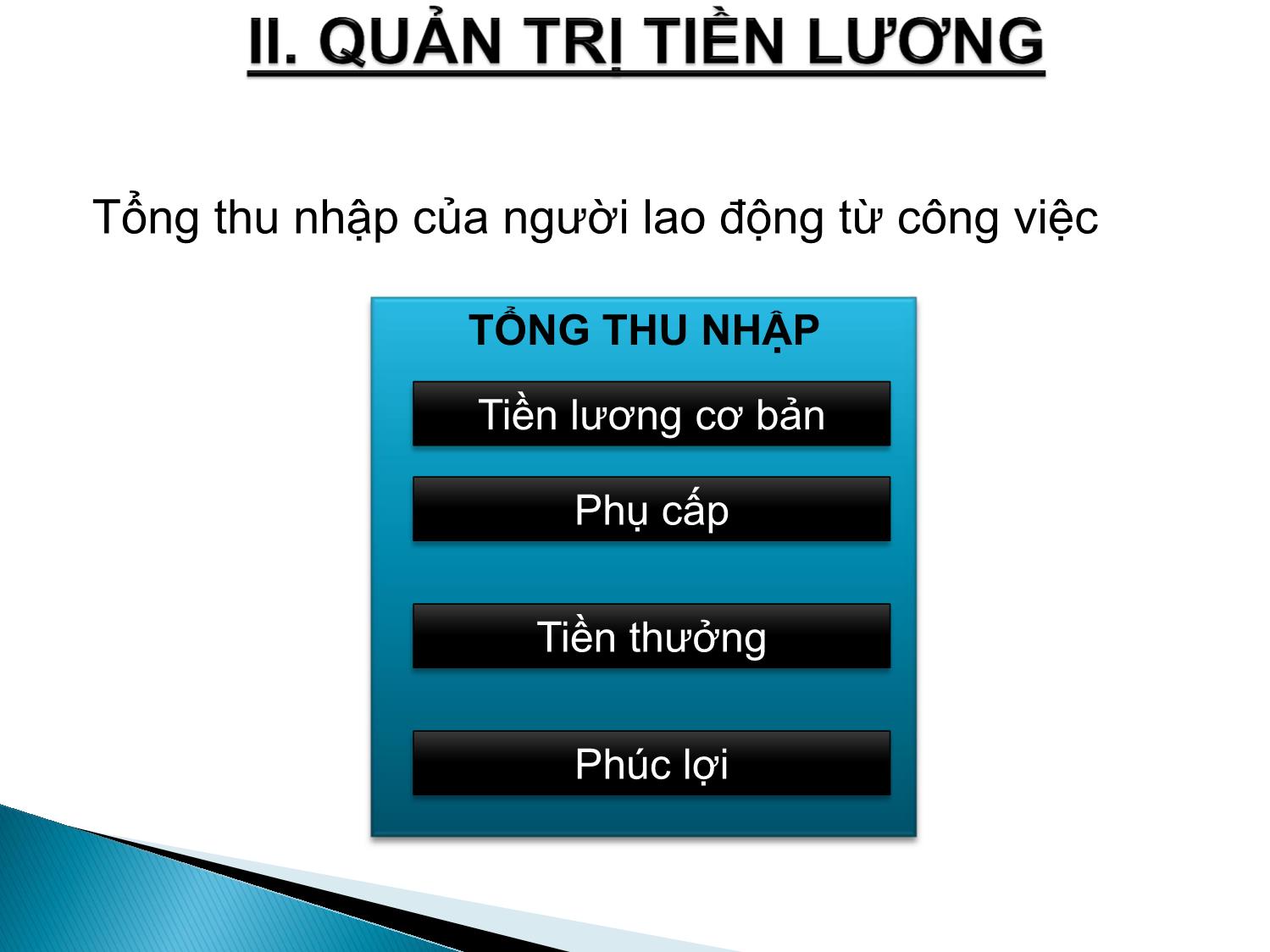 Bài giảng Quản trị nguồn nhân lực - Chương VII: Đãi ngộ và quan hệ lao động trang 10