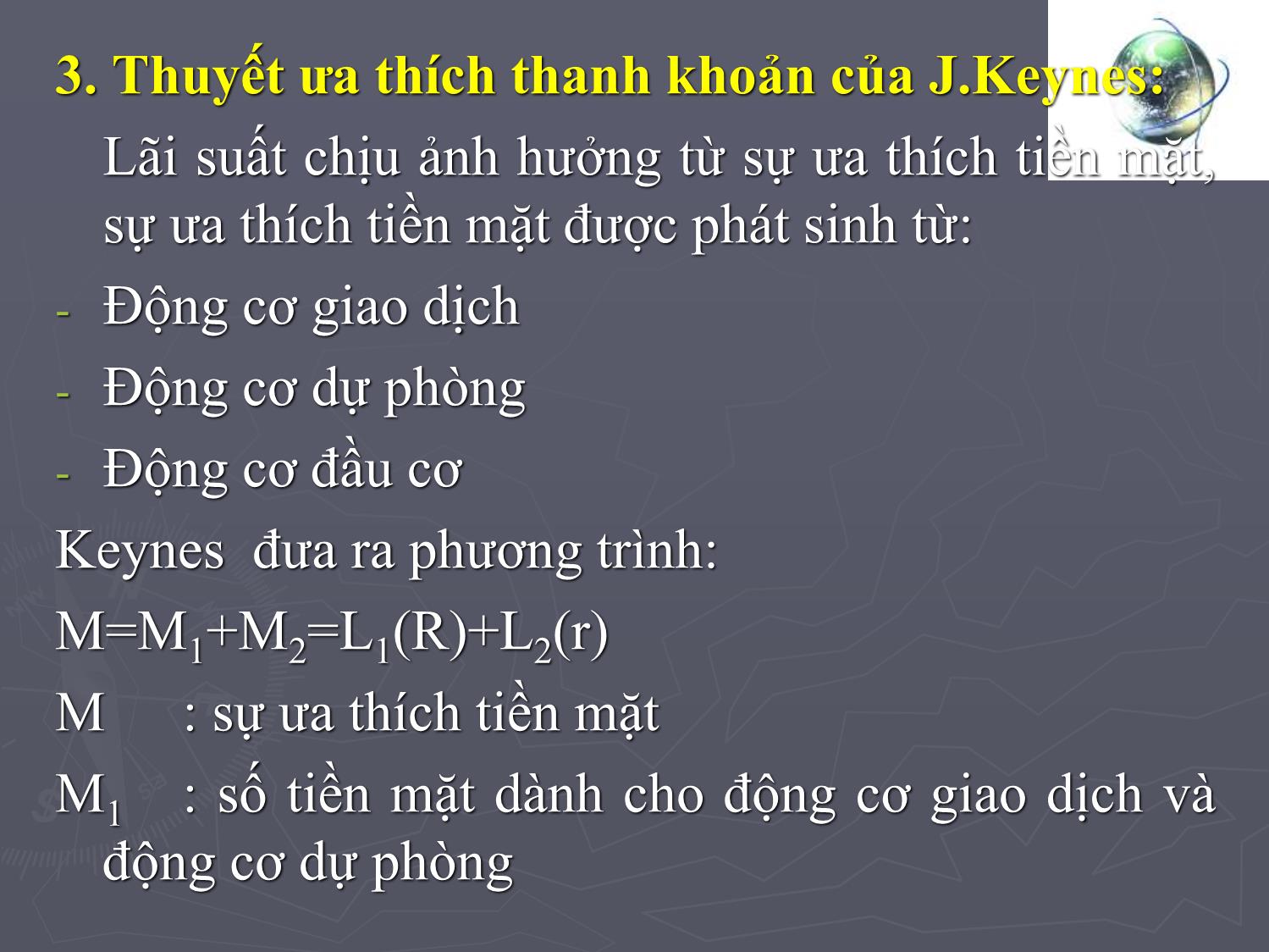 Bài giảng Tài chính tiền tệ - Chương 3: Cung cầu tiền tệ trang 10