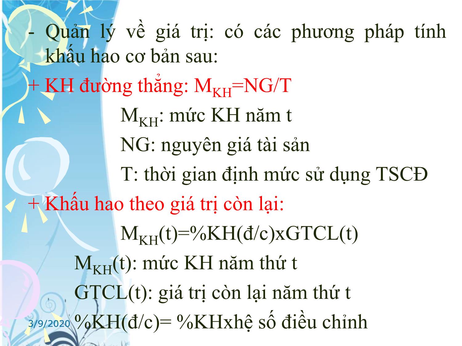 Bài giảng Tài chính tiền tệ - Chương 6: Tài chính doanh nghiệp trang 9