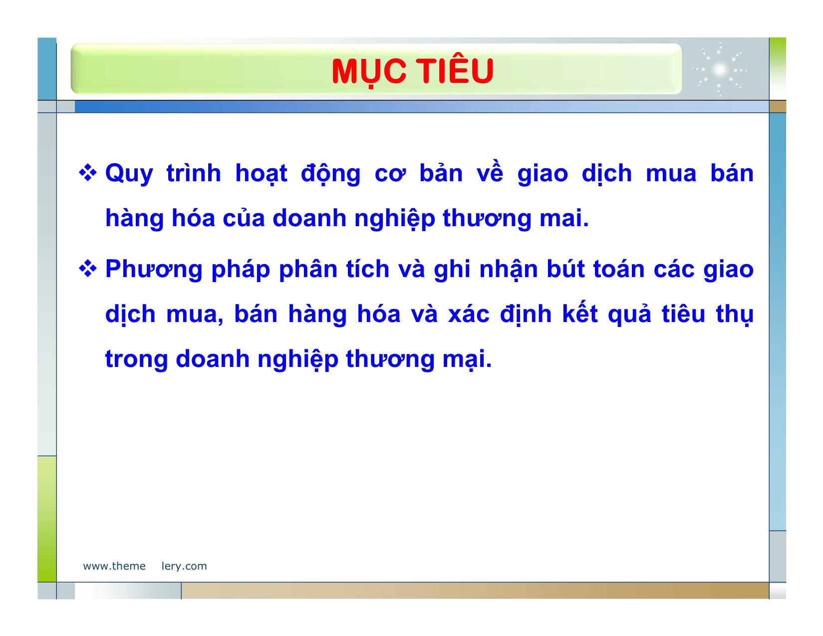 Bài giảng Nguyên lý kế toán - Chương 6: Kế toán các nghiệp vụ kinh tế chủ yếu trong doanh nghiệp trang 3