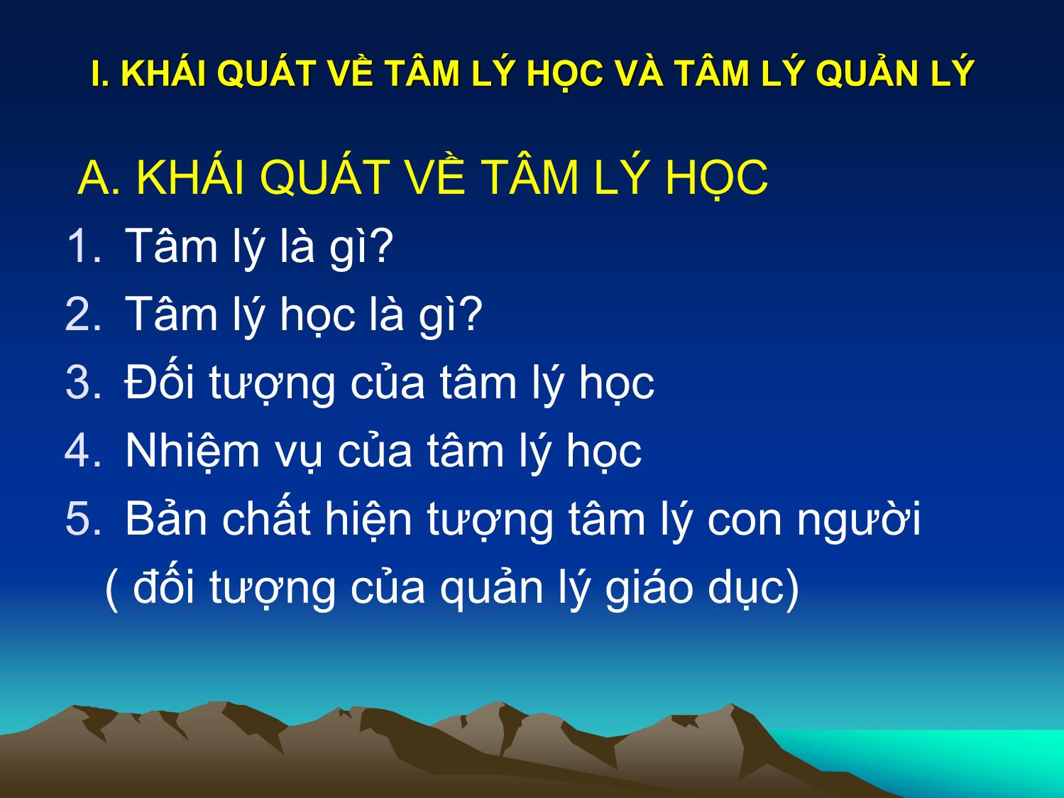 Chuyên đề Một số vấn đề về tâm lý học quản lý và việc áp dụng tâm lý học quản lý trong quản lý hành chính nhà nước ở trường Mầm non trang 3