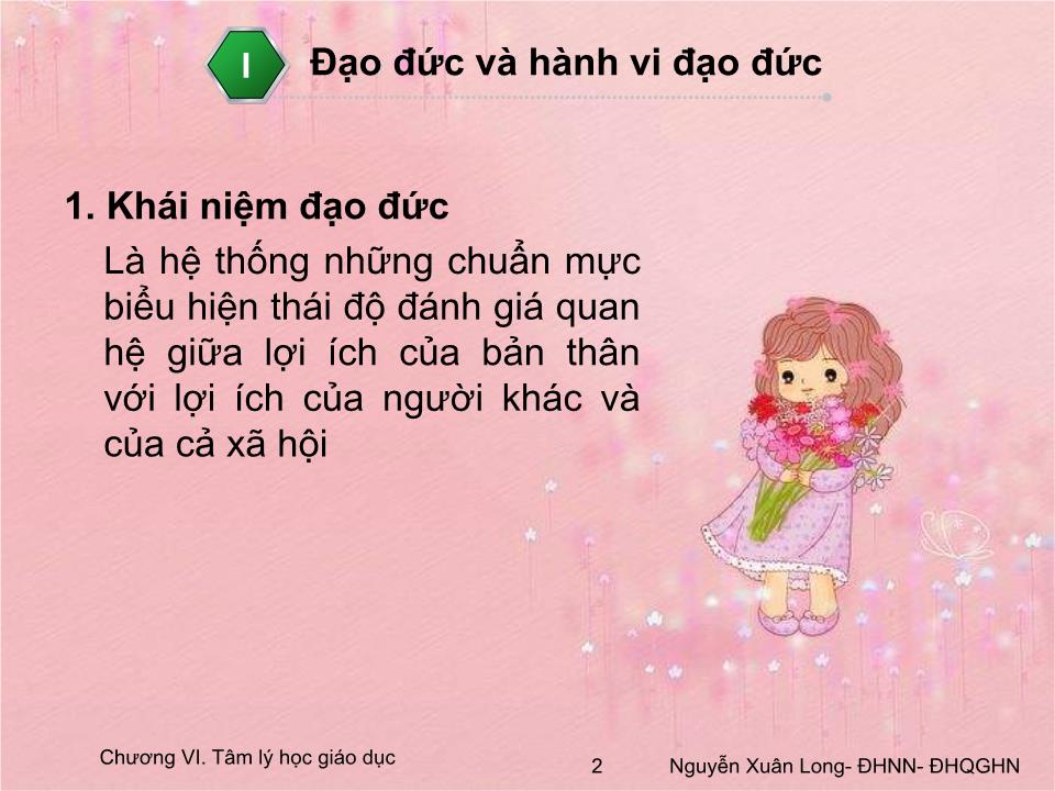 Bài giảng Tâm lý học 2 - Chương VI: Tâm lý học giáo dục trang 2