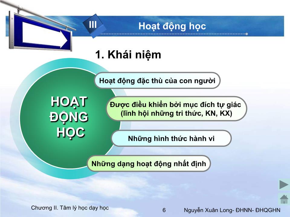 Bài giảng Tâm lý học 2 - Chương V: Tâm lý học dạy học trang 6