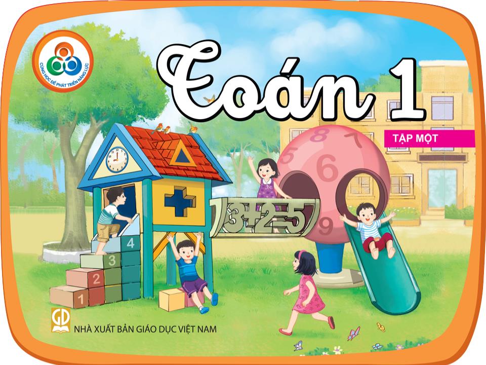 Bài giảng Toán Lớp 1 - Bài: Các số đến 10 trang 1