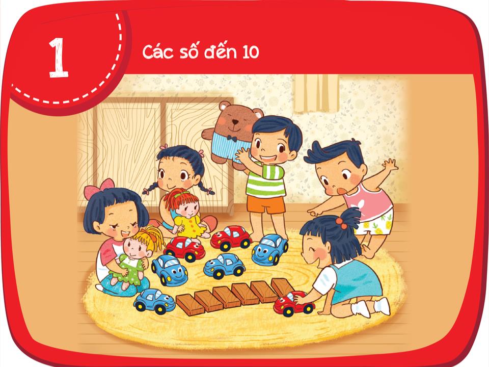 Bài giảng Toán Lớp 1 - Bài: Các số đến 10 trang 2