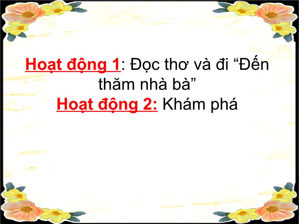 Bài giảng Mầm non Lớp Lá - Đề tài: Đếm đến 6. Nhận biết các nhóm có 6 đối tượng, nhận biết chữ số 6 - Hà Thị Bé Diễm trang 2