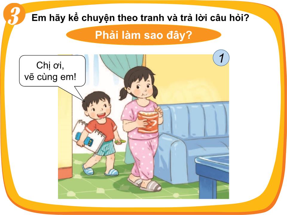 Bài giảng Đạo đức Lớp 1 - Bài 2: Em quan tâm và chăm sóc người thân (Sách Cùng học để phát triển năng lực) trang 10