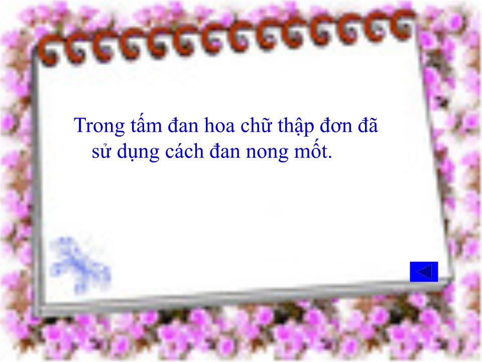 Bài giảng Thủ công Lớp 3 - Bài 13: Đan hoa chữ thập đơn trang 9