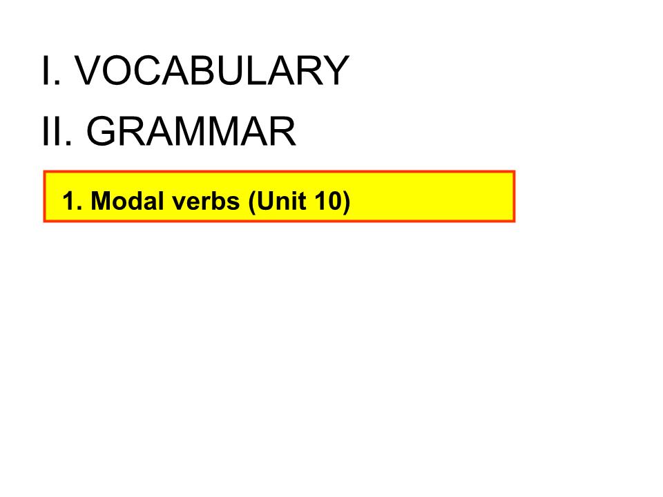 Bài giảng Tiếng Anh Lớp 12 - Period 67: Revision Unit 10+11 trang 3