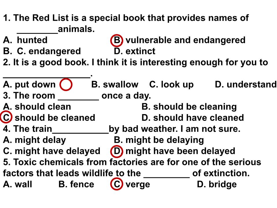 Bài giảng Tiếng Anh Lớp 12 - Period 67: Revision Unit 10+11 trang 8