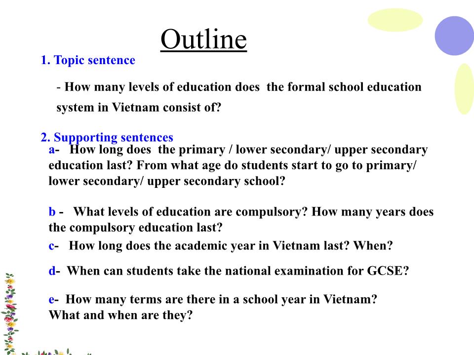 Bài giảng Tiếng Anh Lớp 12 - Unit 4: School education system - Period 25: Writing trang 9