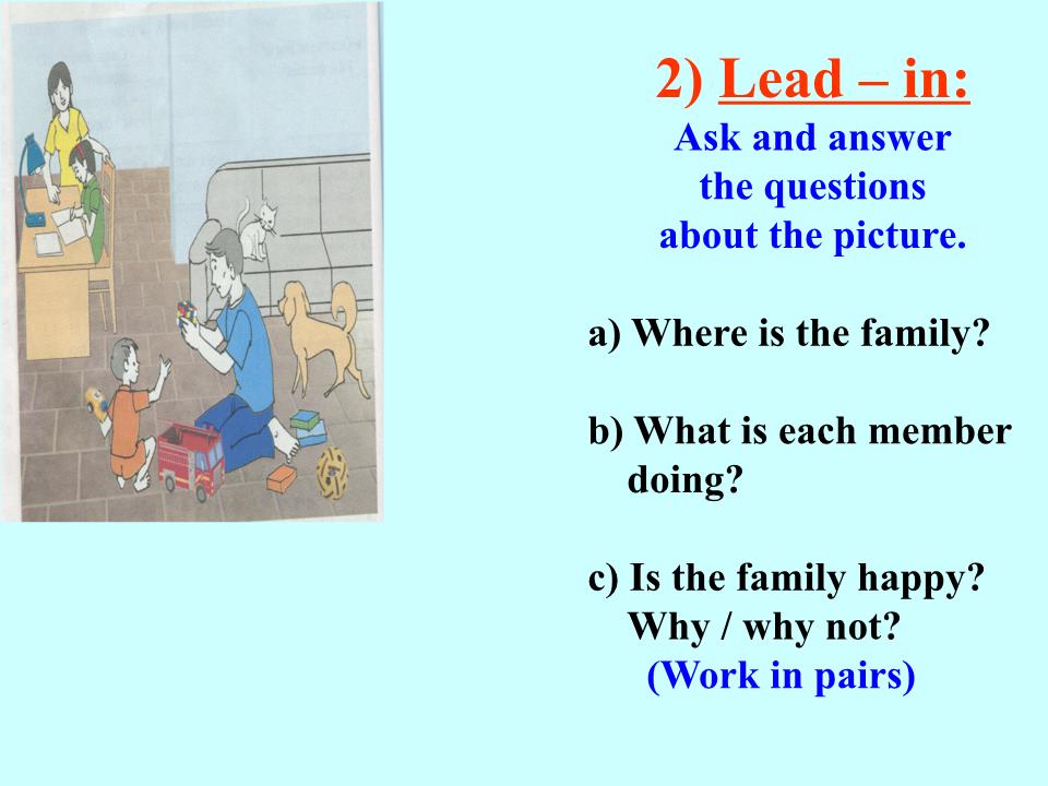 Bài giảng Tiếng Anh Lớp 12 - Unit 1: Home life - Lesson: Reading trang 4