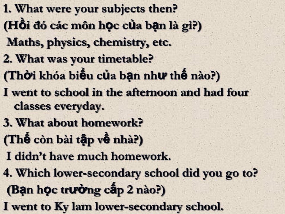 Bài giảng Tiếng Anh Lớp 10 - Unit 4: Special education - Lesson 2: Speaking trang 6