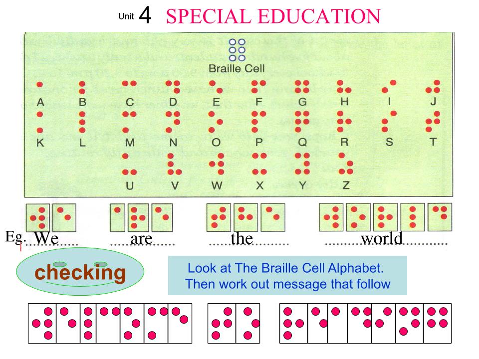 Bài giảng Tiếng Anh Lớp 10 - Unit 4: Special education - Lesson: Reading trang 2