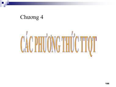 Bài giảng Thanh toán quốc tế - Chương 4: Các phương thức thanh toán quốc tế