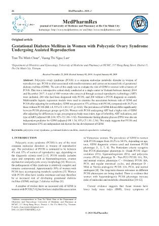 Gestational diabetes mellitus in women with polycystic ovary syndrome undergoing assisted reproduction