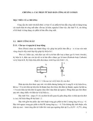 Giáo trình Điện tử công suất