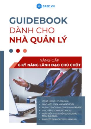 Tài liệu Nâng cấp 6 kỹ năng năng lãnh đạo chủ chốt