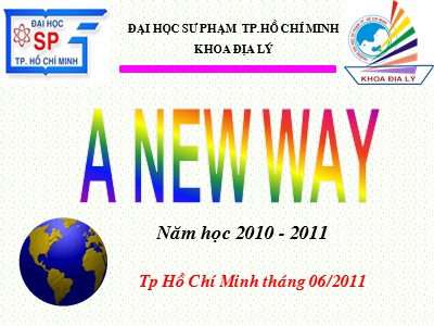 Bài giảng A new way