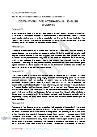 Ielts academic Reading 16