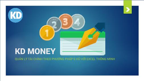 Quản lý tài chính theo phương pháp 6 hũ với Excel thông minh