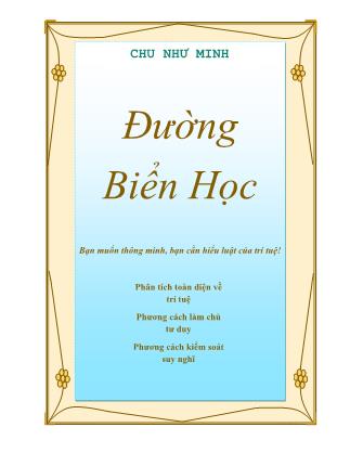 Tài liệu Đường biển học