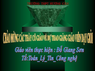 Bài giảng Vật lí Lớp 11 - Bài 28: Mắt. Các dụng cụ quang - Đỗ Giang Sơn