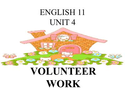 Bài giảng môn Tiếng Anh Lớp 11 - Unit 4: Caring for those in need - Lesson: Speaking